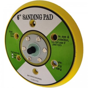 6 inch polijstpads voor haakse slijper Schuurschijf steunpad voor excentrische schuurmachine Accessoires voor elektrisch gereedschap